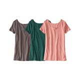 チャコール+ダークグリ | (3L-6L)綿100%半袖インナー3枚組 | nissen