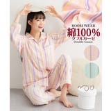パジャマ ルームウェア 綿100％ | nissen | 詳細画像1 