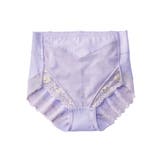 1枚3役 綿混ストレッチ お腹＆ヒップサポート レース深ばき丈ショーツ４枚組 | nissen | 詳細画像18 