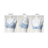 小花ノンワイヤー安定ブラジャー(2色レースは日本製) | nissen | 詳細画像8