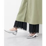 綿100%裾レースロングペチパンツ | nissen | 詳細画像3