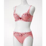 脇高刺しゅうレースブラジャーショーツセット（コスモス）（トリンプ） | nissen | 詳細画像14 