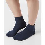 日本製 オーガニックコットン混 足口ゆったり無地クルーソックス５足組 | nissen | 詳細画像9 