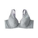 ライトグレー杢 | ブラジャー 素肌にやさしい 綿混 | nissen
