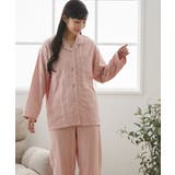 ３重ガーゼ綿１００%襟付き前開きパジャマ | nissen | 詳細画像14 