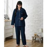 ３重ガーゼ綿１００%襟付き前開きパジャマ | nissen | 詳細画像15 