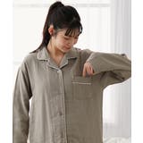 ３重ガーゼ綿１００%襟付き前開きパジャマ | nissen | 詳細画像19 