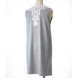 綿混吸汗速乾 バックレース付チュニック丈タンクトップ2枚組 | nissen | 詳細画像14 