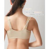 シームレス フロントホックブラジャー ふにゃんとfit | nissen | 詳細画像9 