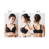 シームレス フロントホックブラジャー ふにゃんとfit | nissen | 詳細画像14 
