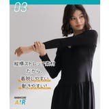 暑がりさんの冬インナー 襟ぐり広め長袖スリップ（吸湿発熱 吸汗速乾 | nissen | 詳細画像13 