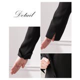 【大きい胸専用】【喪服 礼服 フォーマル】洗える防しわノーカラーアンサンブル（ノ… | nissen | 詳細画像9 