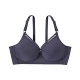 ミストグレー | 吸汗速乾 狙いうち! 汗対策 クロスメッシュ ノンワイヤーブラジャー | nissen