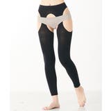 伸びがいい80デニールサスペンダーレギンス(Free Fit) | nissen | 詳細画像4