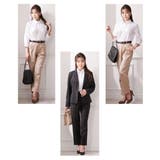 【大きい胸専用】ボタンがきちんと閉まる 7分シャツ（事務服・制服・白シャツ) | nissen | 詳細画像15 