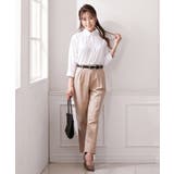 【大きい胸専用】ボタンがきちんと閉まる 7分シャツ（事務服・制服・白シャツ) | nissen | 詳細画像17 