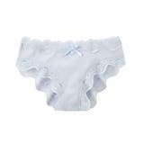 サックス | (LL)綿混リブコーディネートショーツ | nissen