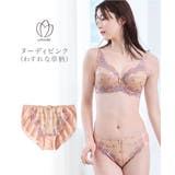 やや深ばき丈編レースコーディネートショーツ（わすれな草柄）（トリンプ）（n，FU… | nissen | 詳細画像10 