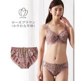 やや深ばき丈編レースコーディネートショーツ（わすれな草柄）（トリンプ）（n，FU… | nissen | 詳細画像11 