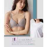 内緒でメイク!ノンワイヤー脇高柔らかシームレスブラジャー | nissen | 詳細画像4