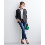 【大きい胸専用】洗えるタテヨコストレッチテーラードジャケット | nissen | 詳細画像10 