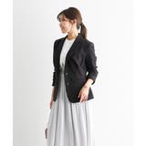 【大きい胸専用】洗えるタテヨコストレッチテーラードジャケット | nissen | 詳細画像12 