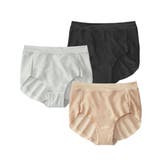 プラチナグレー+ヌーデ | ショーツ ニッセン お腹 | nissen