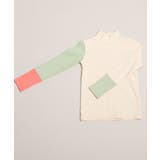 オフ | おそで配色ハイネックTシャツ 100～140 | unica