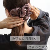 シュシュ 大きめ 黒 シアー ヘアゴム かわいい | Noelmarket | 詳細画像3