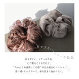 シュシュ 大きめ 黒 シアー ヘアゴム かわいい | Noelmarket | 詳細画像5