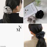 シュシュ 大きめ 黒 シアー ヘアゴム かわいい | Noelmarket | 詳細画像11