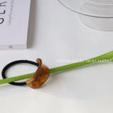 ヘアゴム レディース 黒 べっ甲 おしゃれ | Noelmarket | 詳細画像17