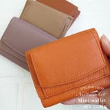 ミニウォレット ミニ財布 三つ折り財布 本革 牛革 レディース コインケース | Noelmarket | 詳細画像15 