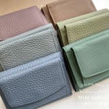 ミニウォレット ミニ財布 三つ折り財布 本革 牛革 レディース コインケース | Noelmarket | 詳細画像17 