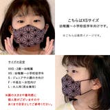 布マスク 子供マスク 舟形 大臣マスク 日本製 市松 麻の葉 綿 ガーゼ | Ainokajitsu | 詳細画像6