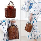 かごバッグ 籠バッグ 浴衣 | Ainokajitsu | 詳細画像3