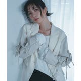 「elle」Leather Sleeve Ribbon | Nora Lily | 詳細画像10 