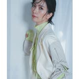 「elle」Leather Sleeve Ribbon | Nora Lily | 詳細画像2 