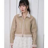 Light BEIGE | 「elle」Boa Fake Leather | Nora Lily