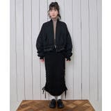 【Nora Lily】「elle」Gathering Bomber MA-1 | Nora Lily | 詳細画像5