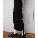 BLACK | 【Nora Lily】「elle」Gathering Knit Skirt | Nora Lily