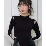 「elle」Bi Cokor Knit | Nora Lily | 詳細画像3 