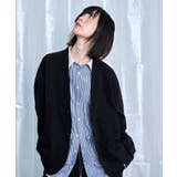 Stripe Panel No-Collar Jacket | Nora Lily | 詳細画像15