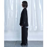 Stripe Panel No-Collar Jacket | Nora Lily | 詳細画像18