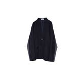 Stripe Panel No-Collar Jacket | Nora Lily | 詳細画像20