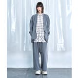 Stripe Panel No-Collar Jacket | Nora Lily | 詳細画像7