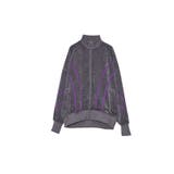 グレー | Curved Line Track Jacket | Nora Lily