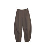 ブラウン | Wide Leg Barrel Pants | Nora Lily