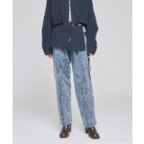 Chemical Denim Like Sweat Pants | Nora Lily | 詳細画像7 