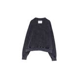 Denim-Look Pullover Sweatshirt | Nora Lily | 詳細画像20 